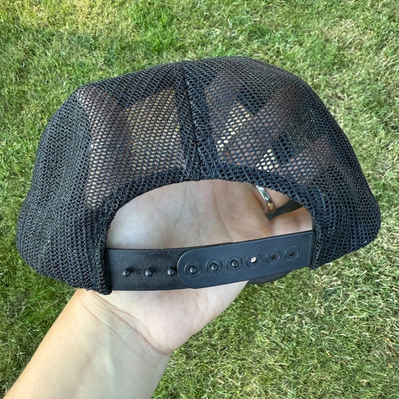 Older Vintage 80s The Rolling Stones Concert Trucker Hat Cap Mick Jagger. - Picture 4 of 7